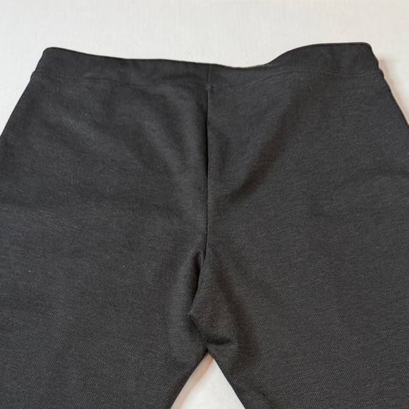 Calvin Klein Gray Textured Stretch Riding Pants - Picture 8 of 15